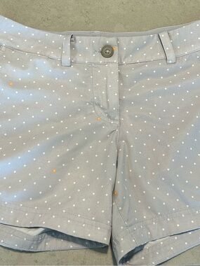 Nike Women’s Golf Shorts Size 6 Gray Polka Dots